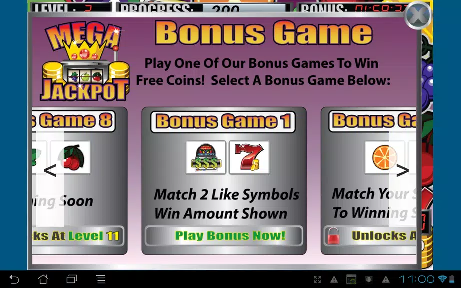 Mega Jackpot Slot Machine Screenshot2