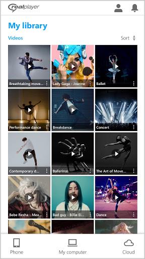 RealPlayer Mobile Screenshot1