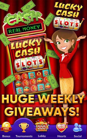 Lucky CASH Slots - Win Real Money & Prizes Screenshot1