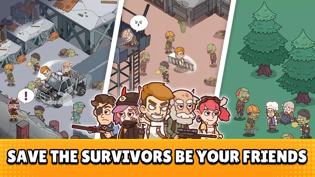 Mini Survival:Zombie Fight Screenshot1