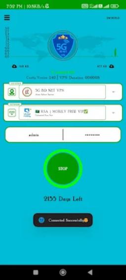 5G BD NET VPN Screenshot2