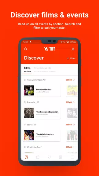 TIFF Official App Screenshot1