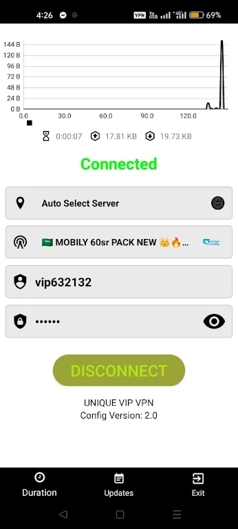 UNIQUE VIP VPN Screenshot2