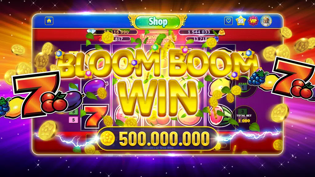 Bloom Boom Casino Slots Online Screenshot1