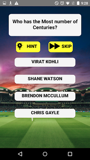 2019 IPL CRICKET QUIZ GAME-TEST YOUR IPL KNOWLEDGE Screenshot1