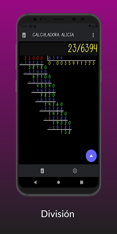 Calculadora Alicia Screenshot3