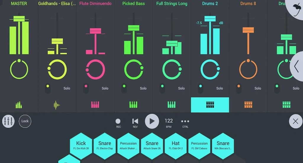 LMMS : Digital Audio Workstation Screenshot1