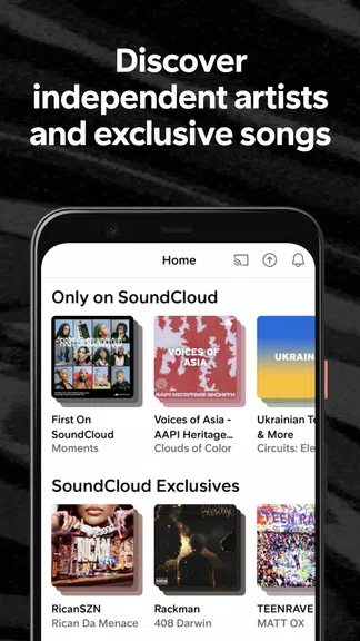 SoundCloud: Play Music & Songs Screenshot1