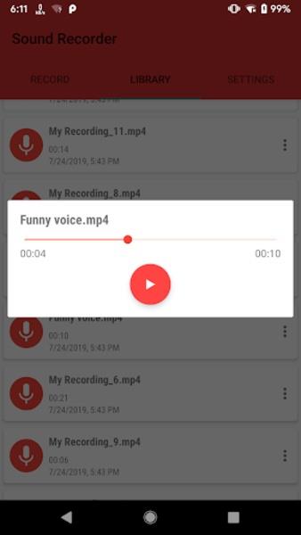 Sound Recorder Screenshot2