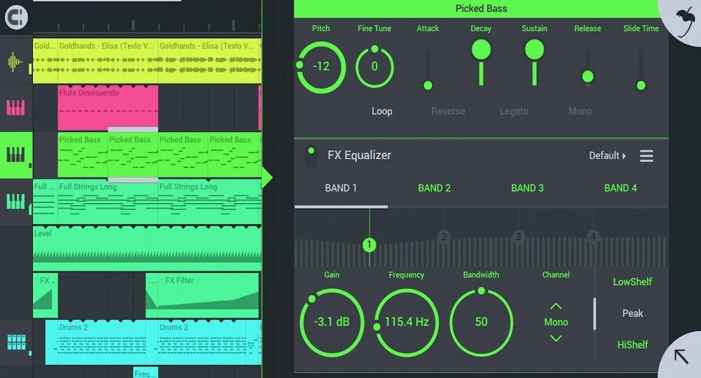 LMMS : Digital Audio Workstation Screenshot2