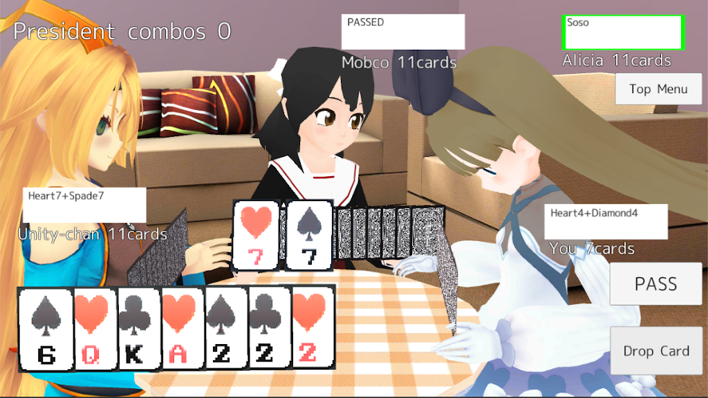 President Card Game Screenshot3