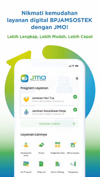 JMO (Jamsostek Mobile) Screenshot1