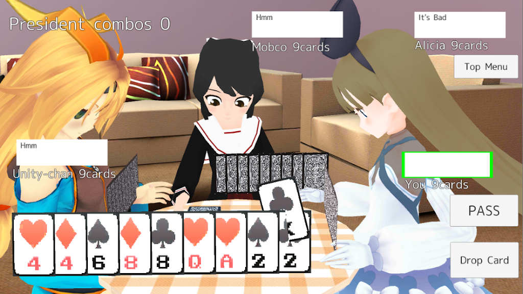 President Card Game Screenshot1