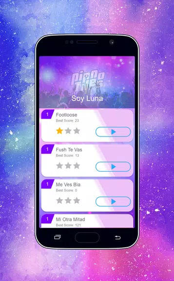 Piano Tiles - Soy Luna Girls Game Screenshot3