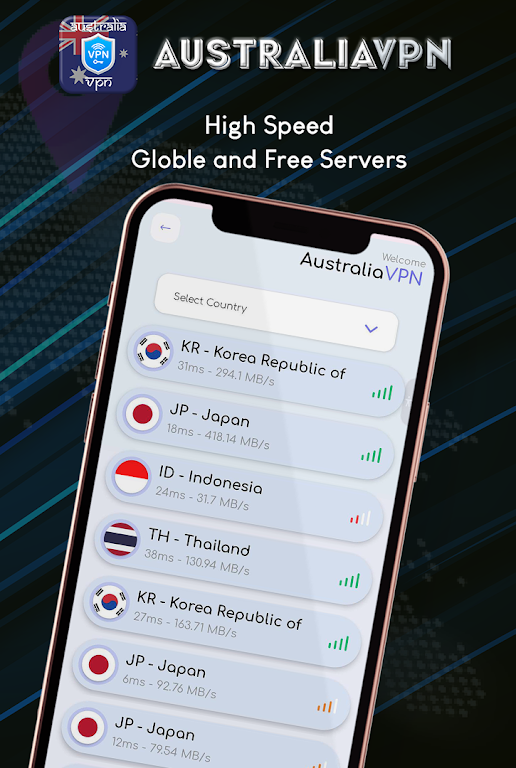 VPN Australia - get ip in VPN Screenshot4