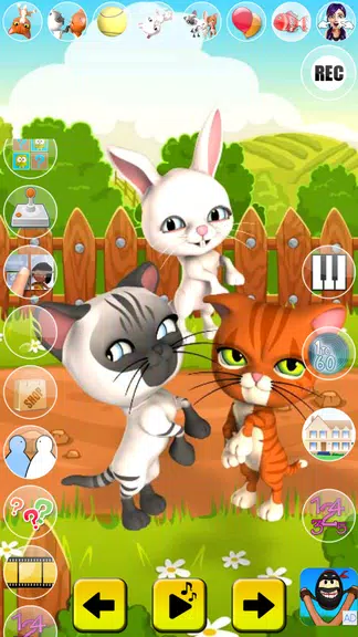 Talking Cat and Bunny Screenshot1