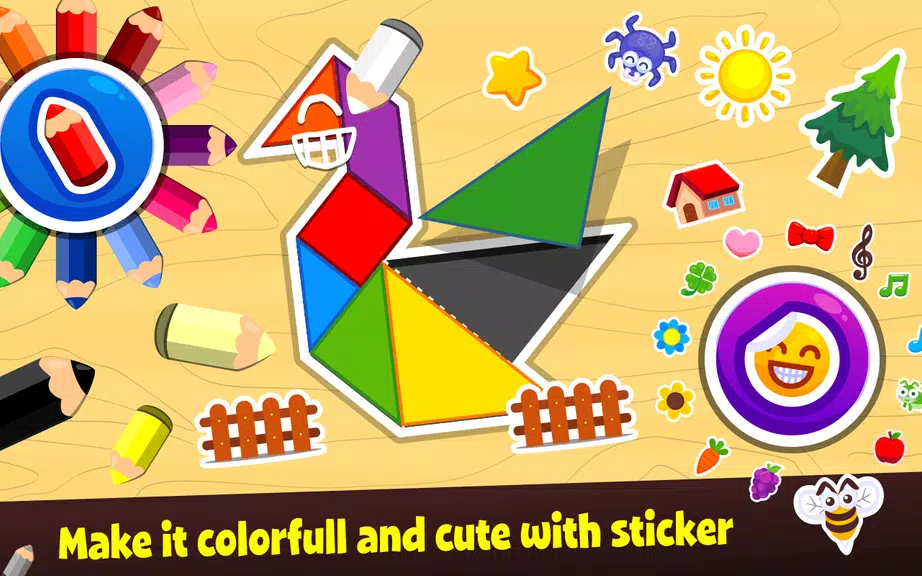 Marbel Tangram - Kids Puzzle Screenshot3