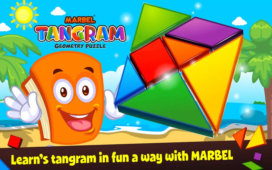 Marbel Tangram - Kids Puzzle Screenshot1