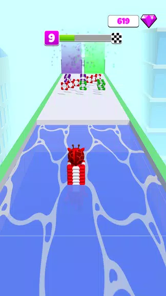 Long Neck Run 3d: Rings Stack Screenshot3