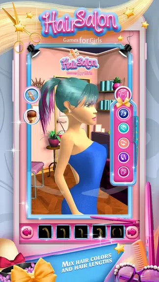 Hair Salon Games for Girls Screenshot4