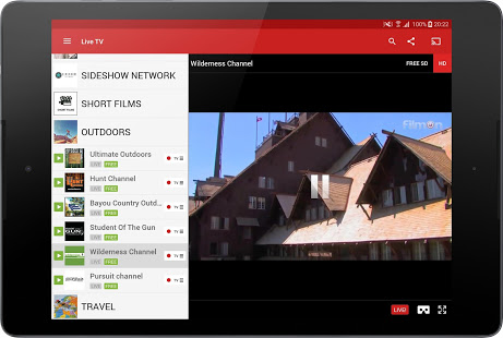 Live TV FilmOn Free TV DLNA Screenshot3