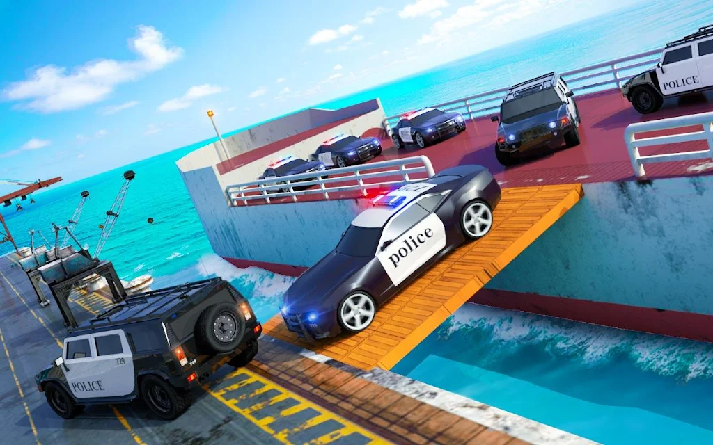 Police Transport Ship Car Simulator Screenshot1