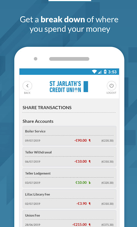 St Jarlath's Credit Union Screenshot3