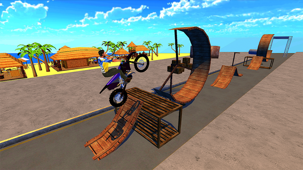 Racing Bike Stunts & Ramp Riding Screenshot1