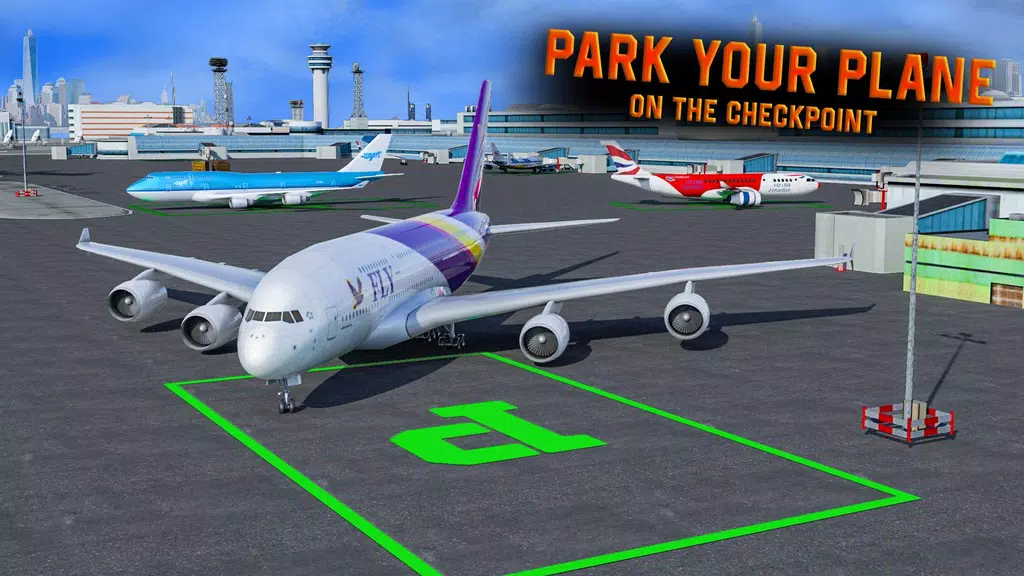 Flight Pilot Parking King Screenshot1