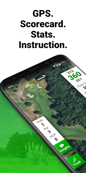 SwingU: Golf GPS Range Finder Screenshot1