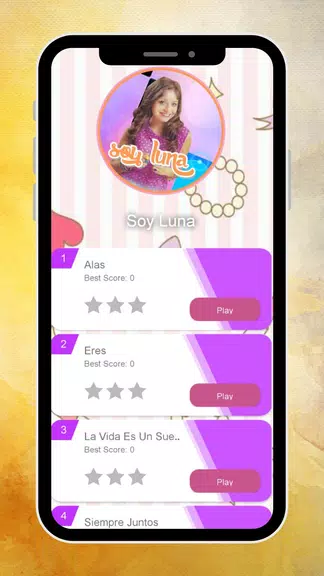 Soy Luna Piano Keyboard Magic Tiles Music Game Screenshot2