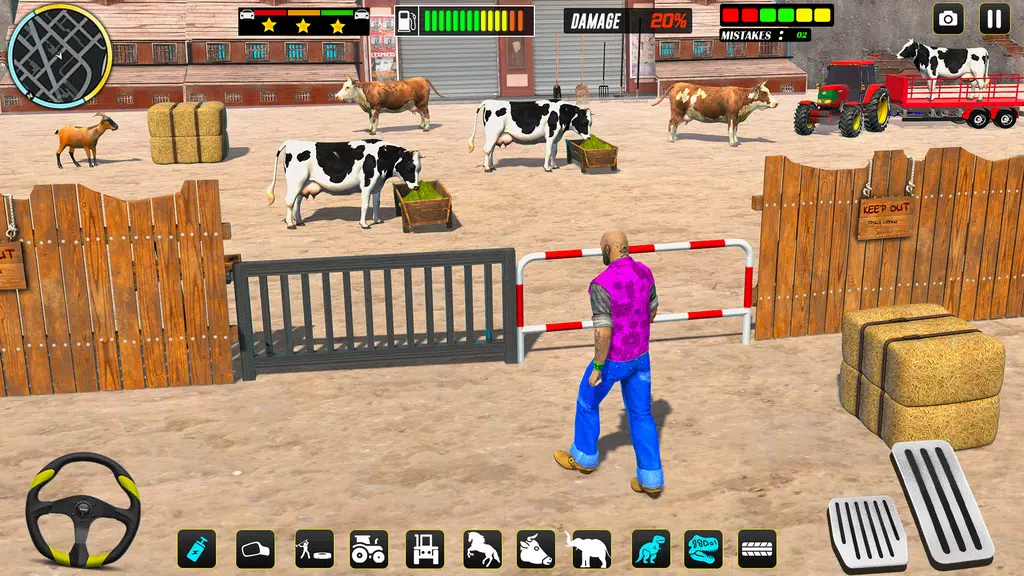 Farm Animals Transport Truck Screenshot1