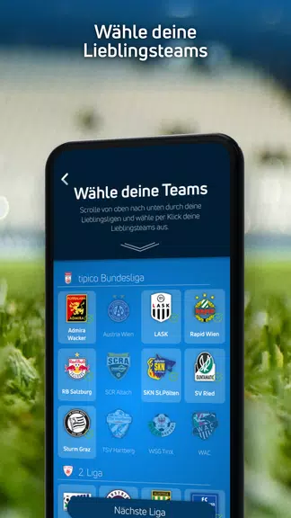 Ligaportal Fußball Live-Ticker Screenshot2