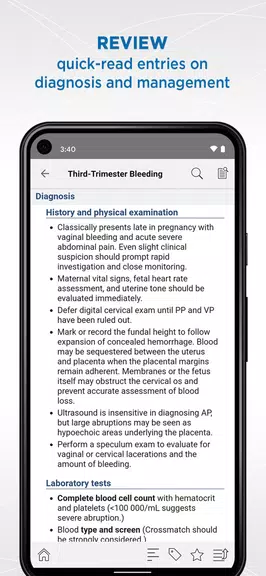 Gynecology and Obstetrics Screenshot4