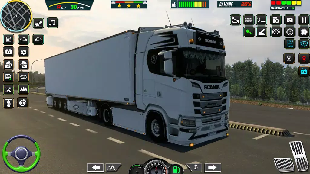 Real City Cargo Truck Driving Screenshot1