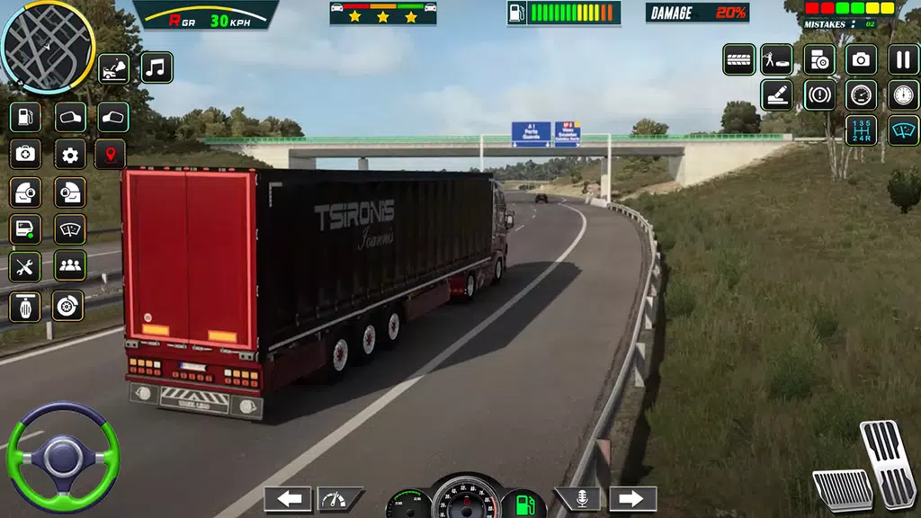 Real City Cargo Truck Driving Screenshot4