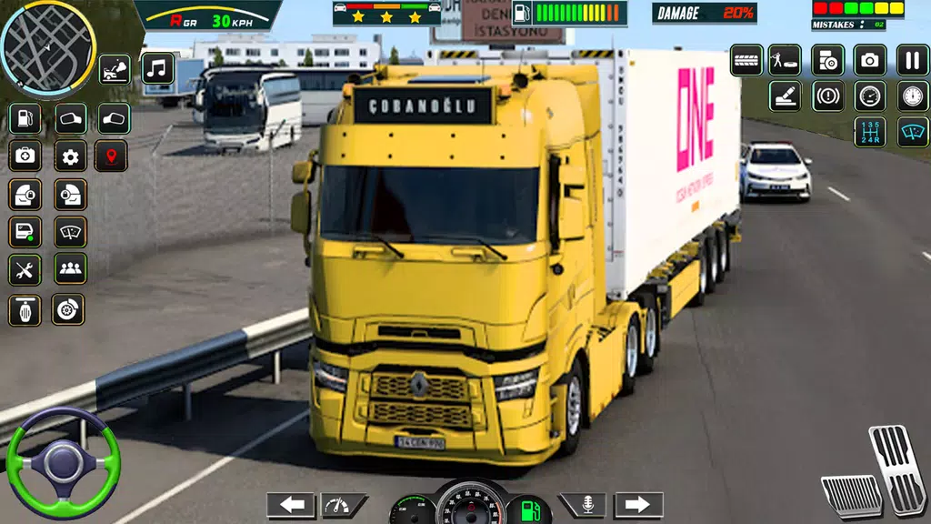 Real City Cargo Truck Driving Screenshot3