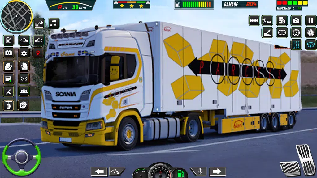 Real City Cargo Truck Driving Screenshot2