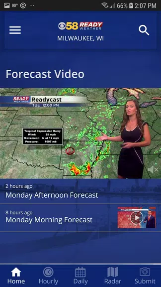 CBS 58 Ready Weather Screenshot1