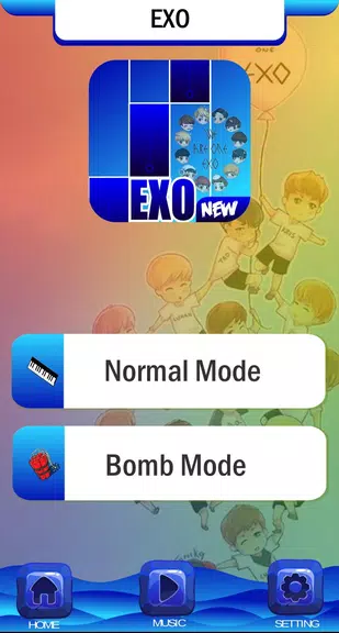 EXO Chibi Piano Tiles Screenshot3