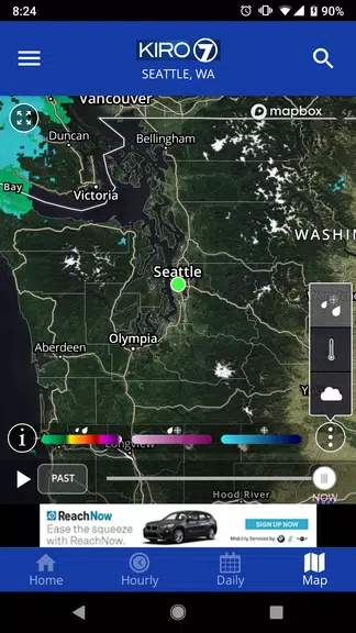 KIRO 7 PinPoint Weather App Screenshot3