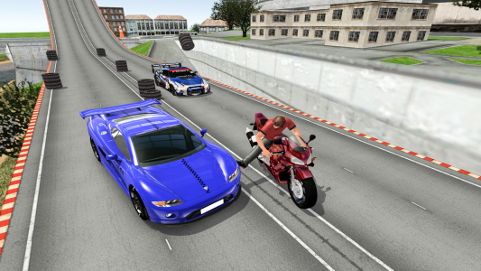 Car vs. Heavy Bike Racing Screenshot1