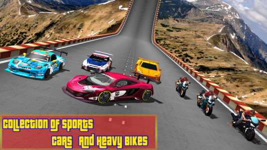 Car vs. Heavy Bike Racing Screenshot5