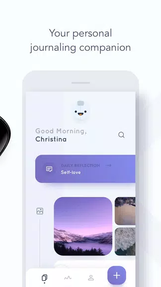 Reflectly: Mood Tracker Diary Screenshot3