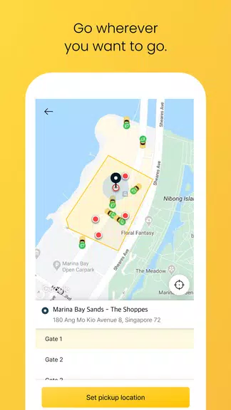 TADA - Taxi, Cab, Ride Hailing Screenshot3