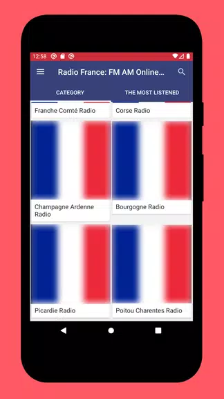 Radios France: Radio France FM Screenshot2