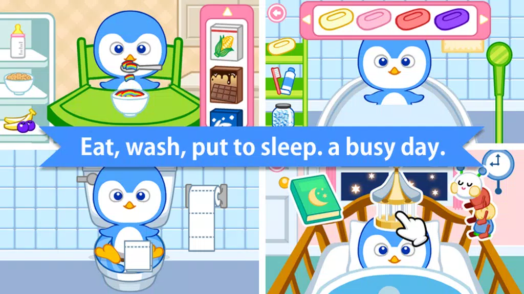 Baby Care : Poky (Penguin) Screenshot3