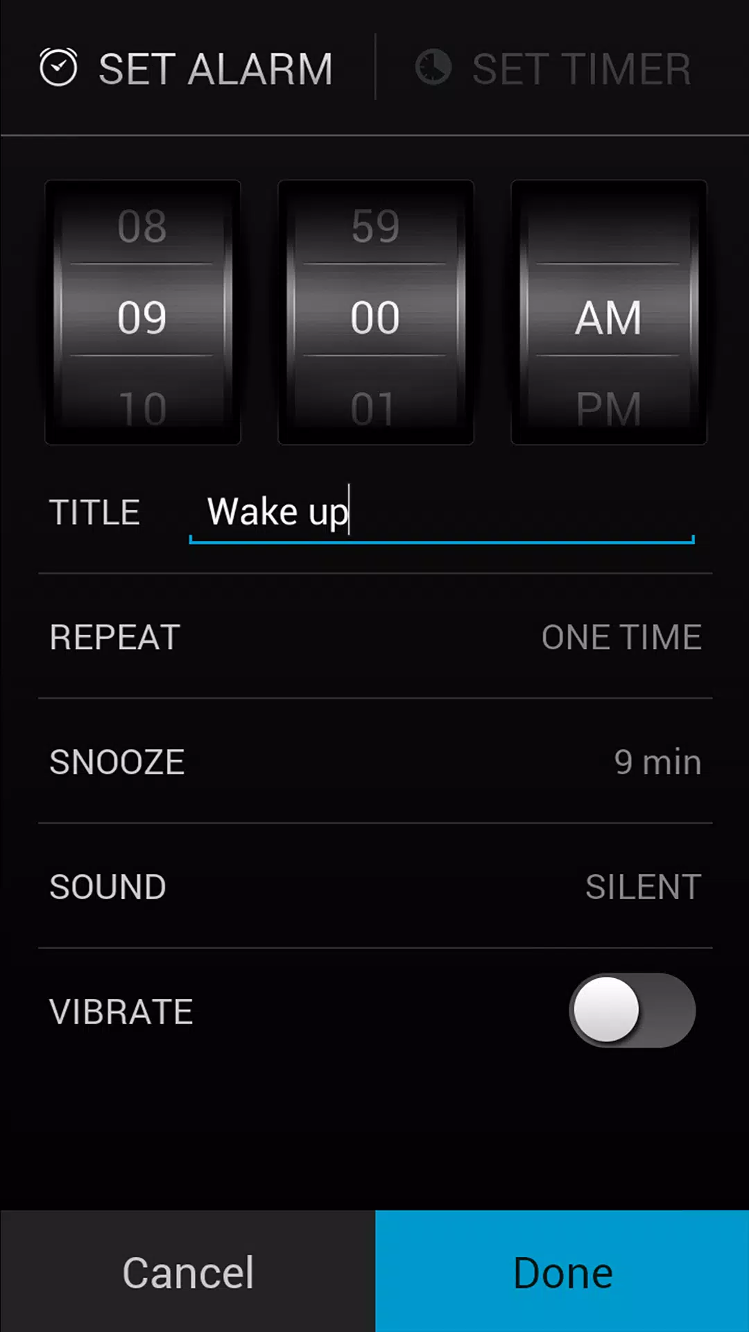 Alarm Clock Screenshot4