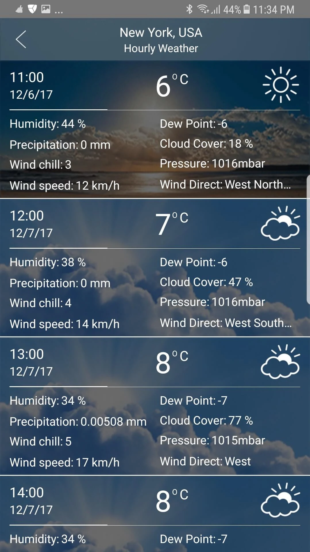 Fotocast - Weather Forecast fo Screenshot2