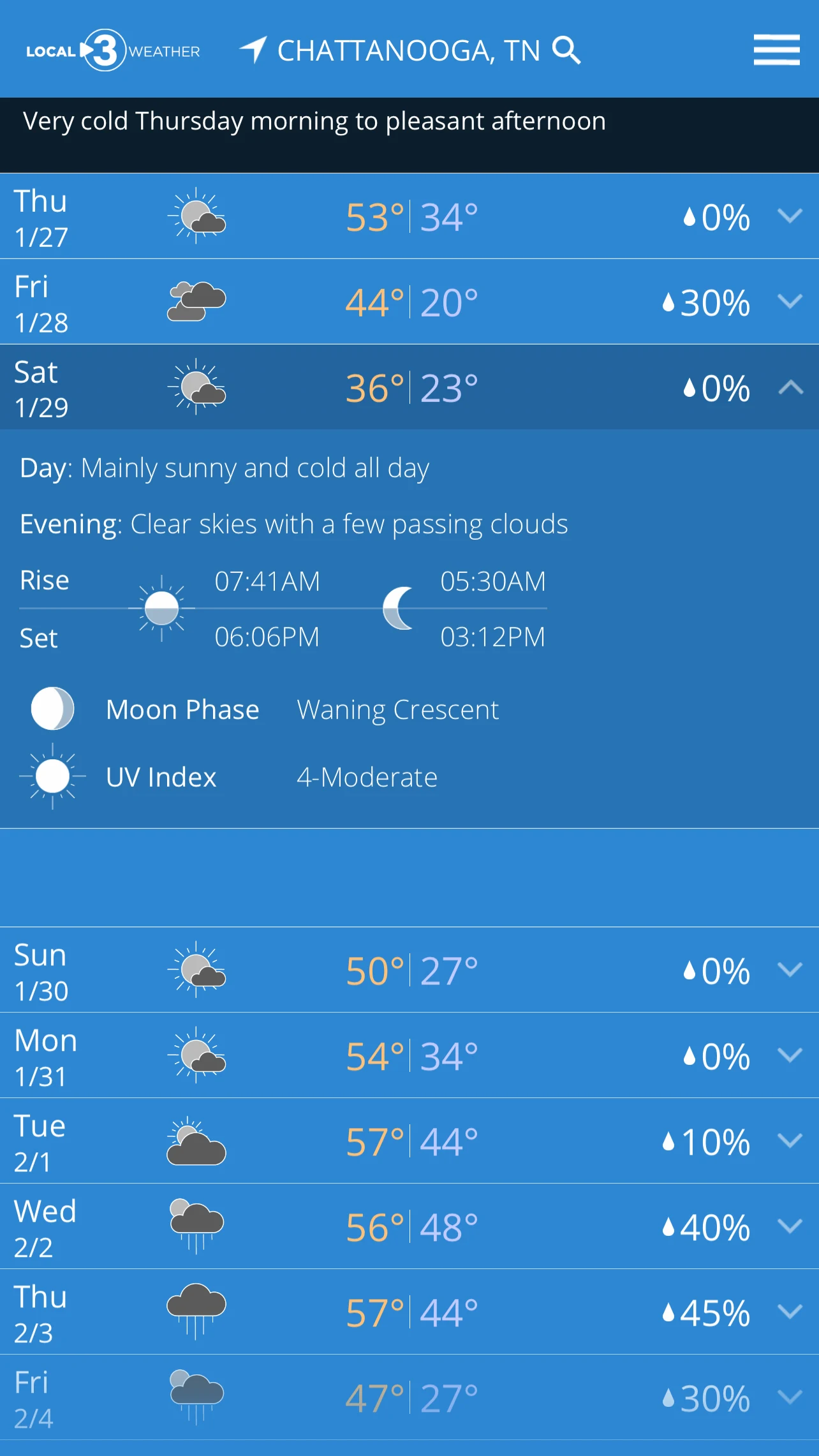 Local 3 Weather Screenshot3